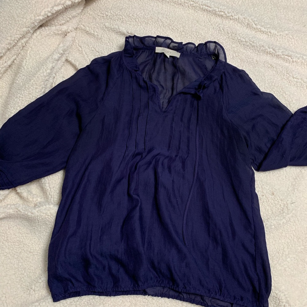 Purple work top loft